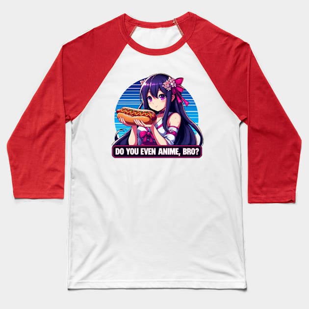 Anime Bro? Baseball T-Shirt by Jason's Finery